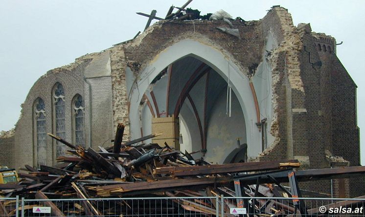 Alt-Otzenrath: Abriss der Kirche
