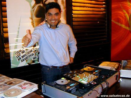 Salsa DJ Julio im Conexion in Frankfurt