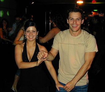 Salsa-DJ Heiko Haase + Christin